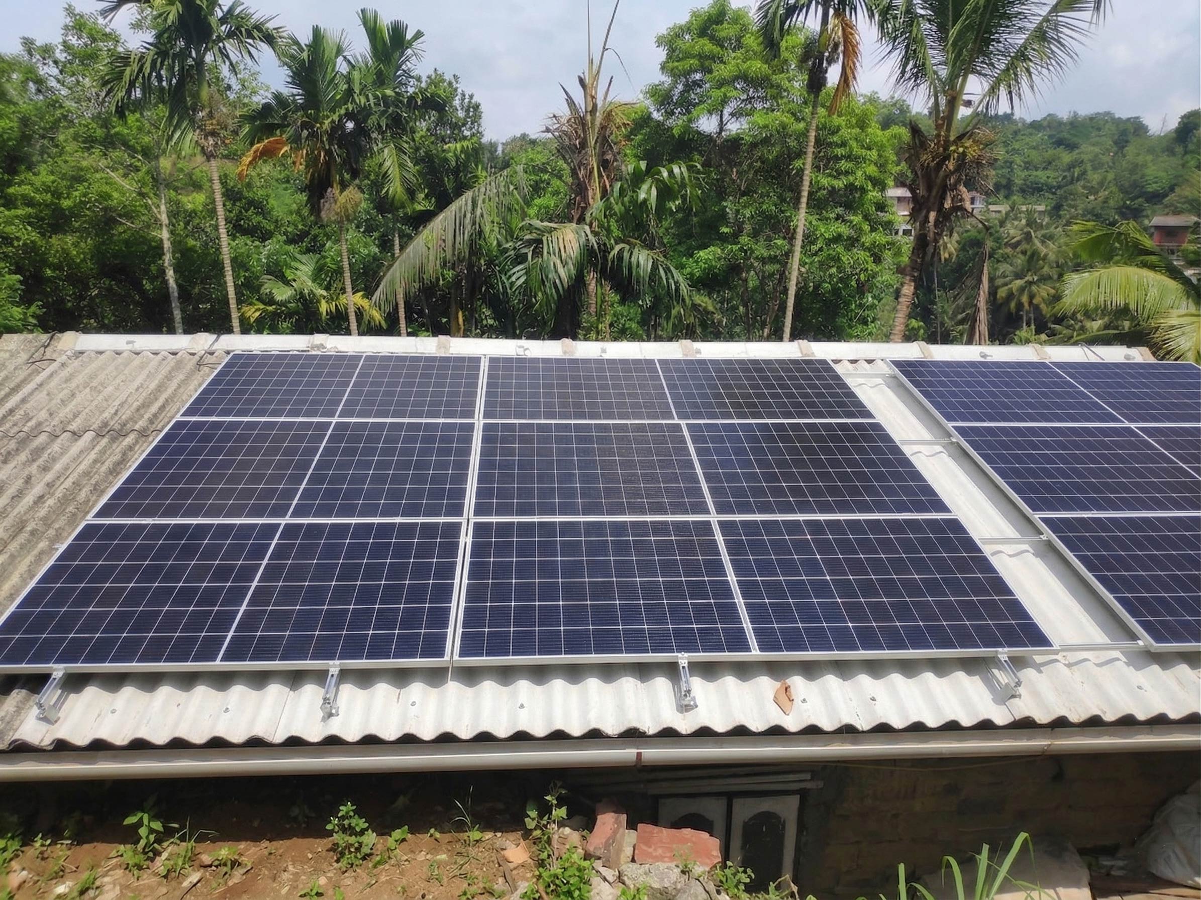 15kW solar panel installation in Hadeniya Sri Lanka - Image 3