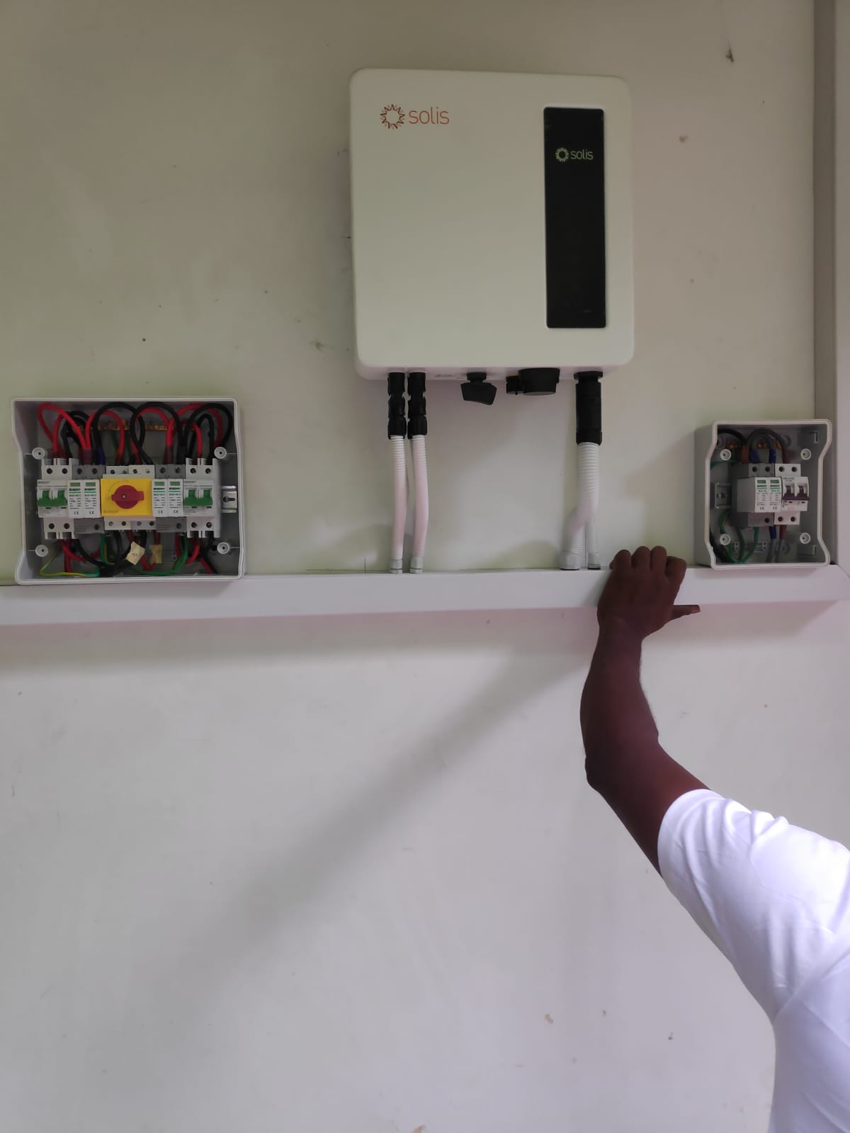 5kW solar panel installation in Jambugahpitiya Sri Lanka - Image 3