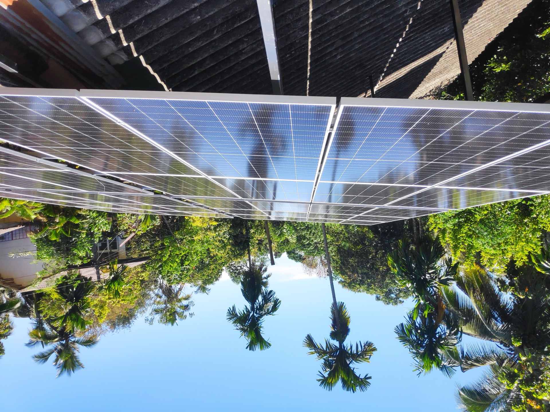 25kW solar panel installation in Meegammana Sri Lanka - Image 1