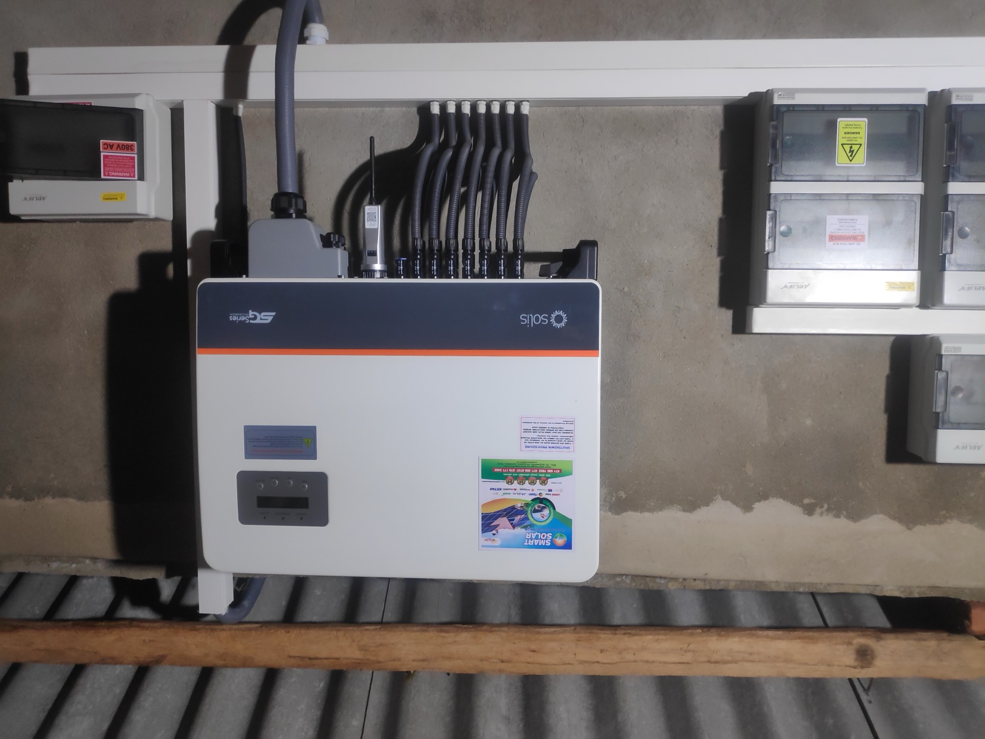 40kW solar panel installation in Samandhwa Sri Lanka - Image 4