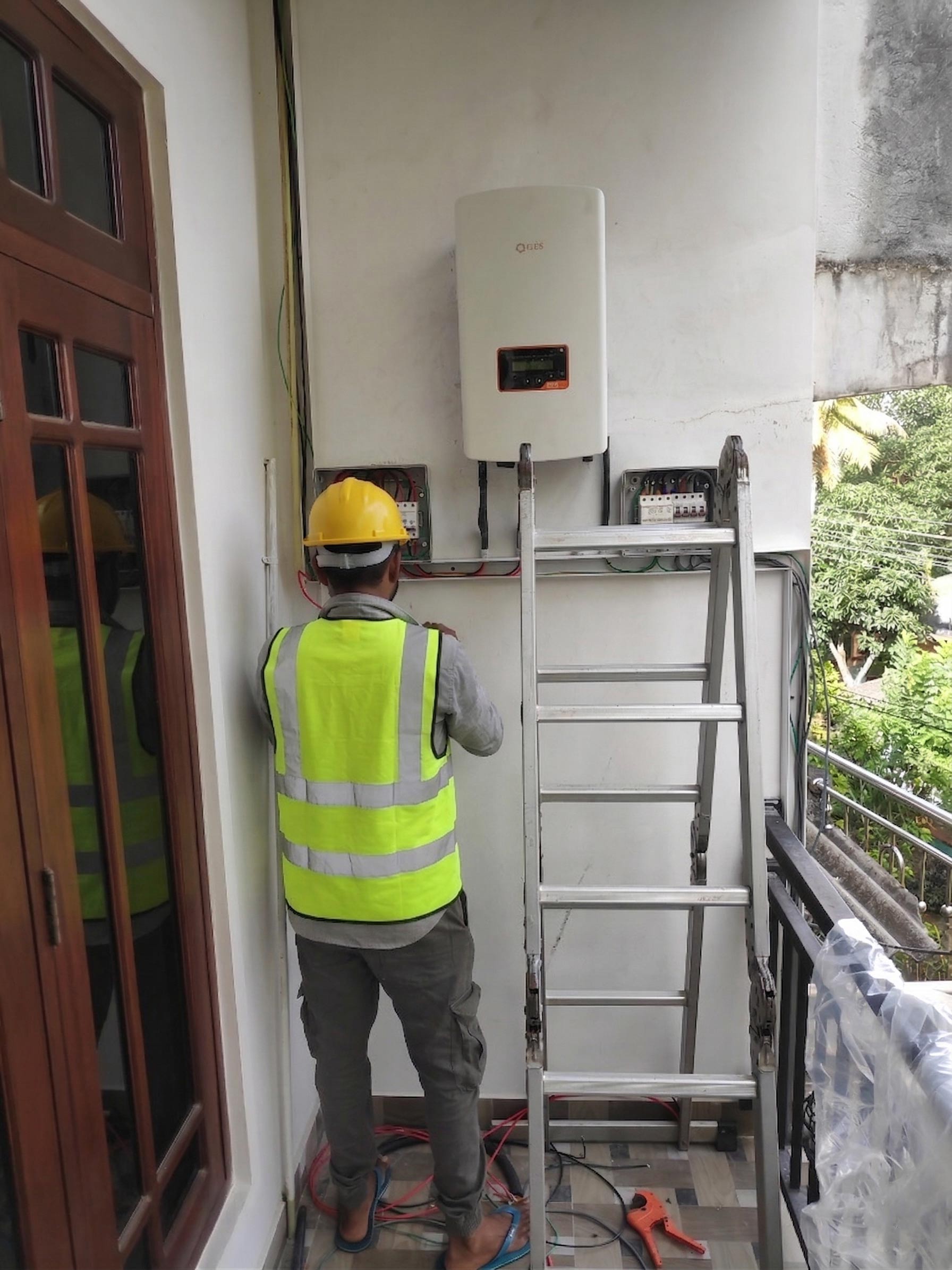 25kW solar panel installation in Ukuwela Sri Lanka - Image 3